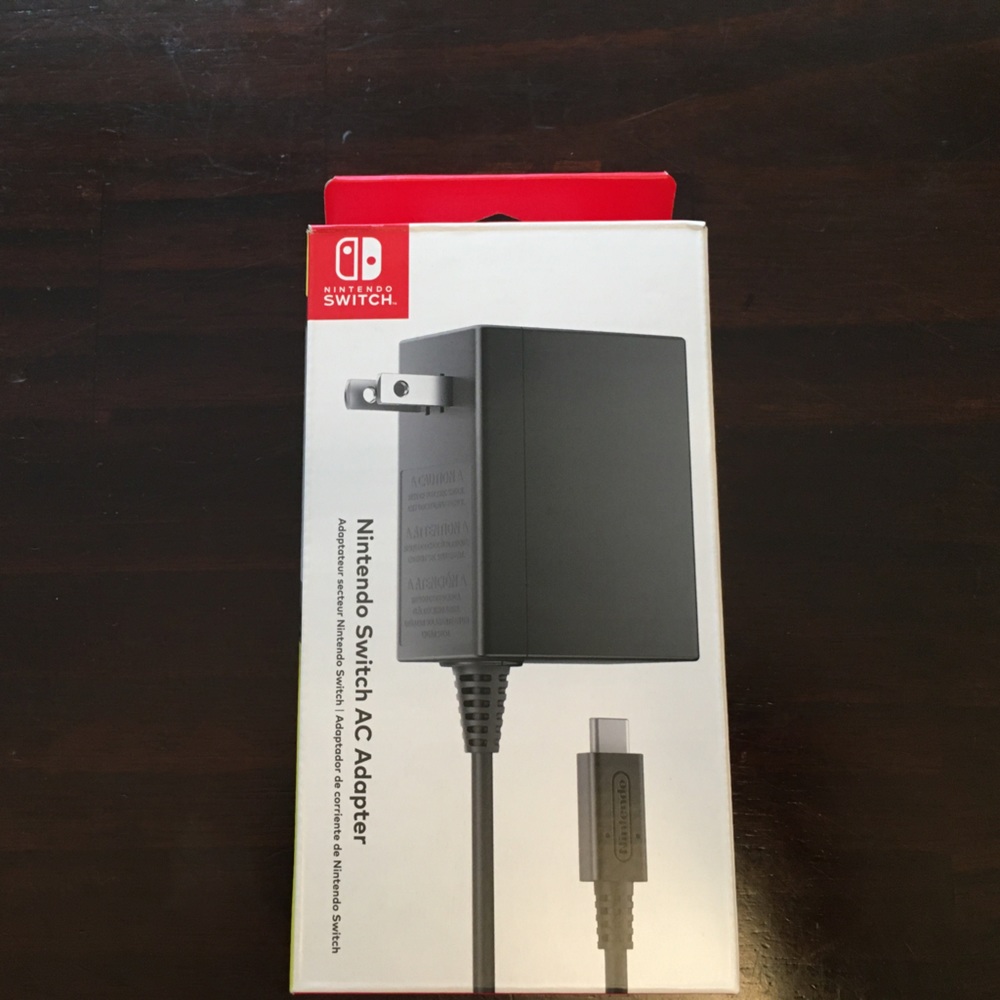 Nintendo Switch power adapter